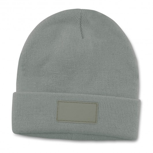 Light Grey Himalayas Badged Beanies